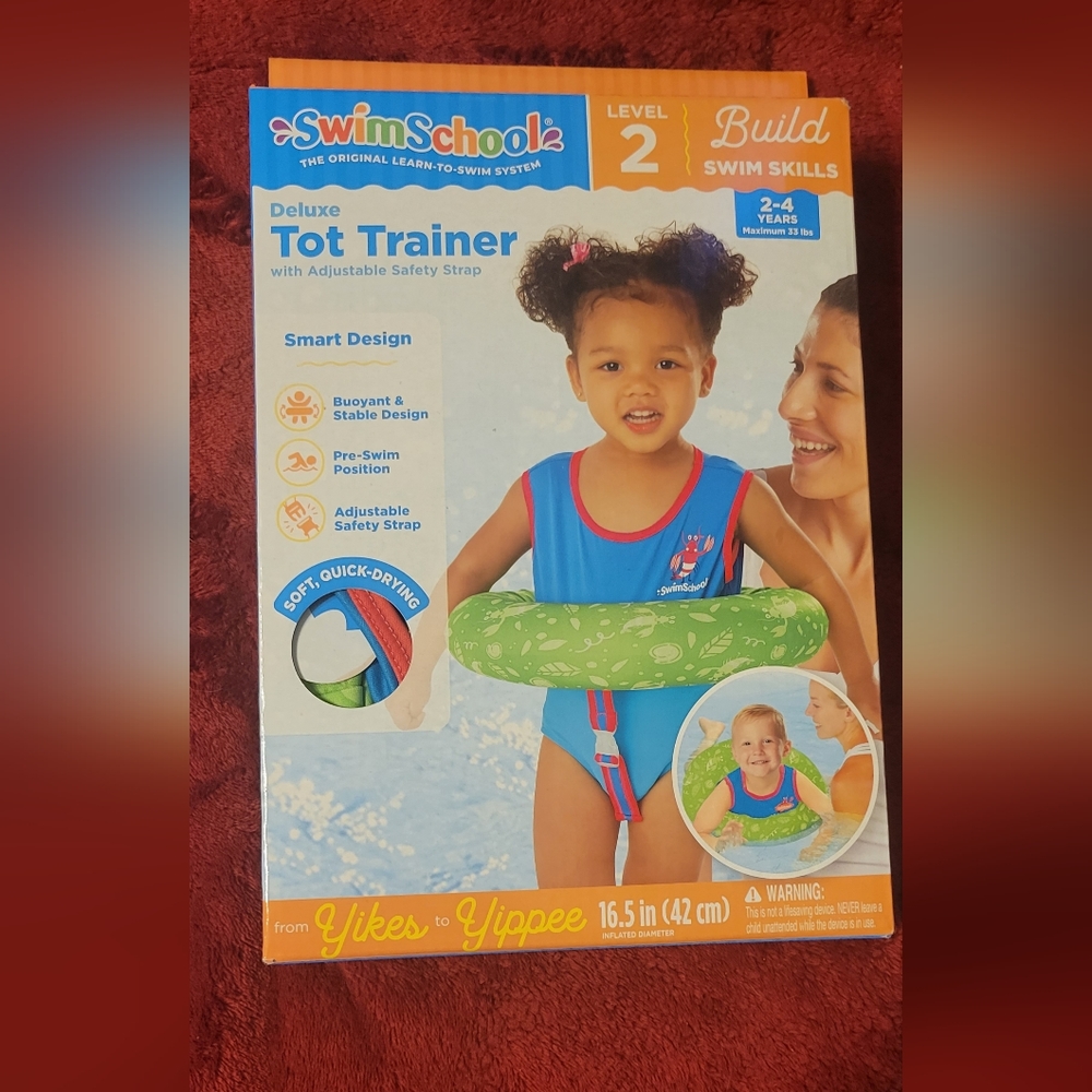 SwimSchool Deluxe Level 2 Tot Trainer Swimming Pool Float